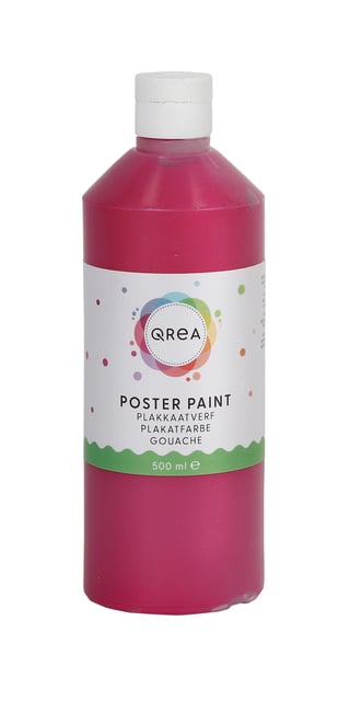 Plakkaatverf Qrea cyclaam 500ml afbeelding