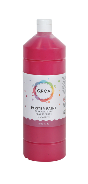 Plakkaatverf Qrea cyclaam 1000ml afbeelding