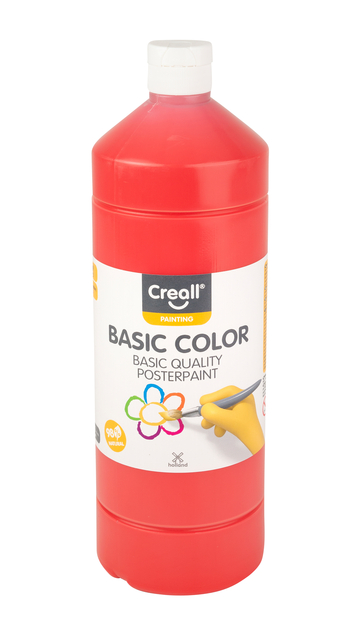 Plakkaatverf Creall basic lichtrood 1000ml afbeelding