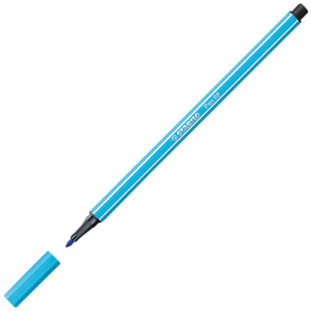 Viltstift STABILO Pen 68 Arty medium assorti blik à 66 stuks — Foto 2 van 2