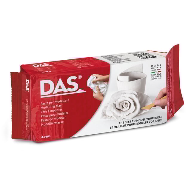 Klei DAS air hardening wit 1kg afbeelding