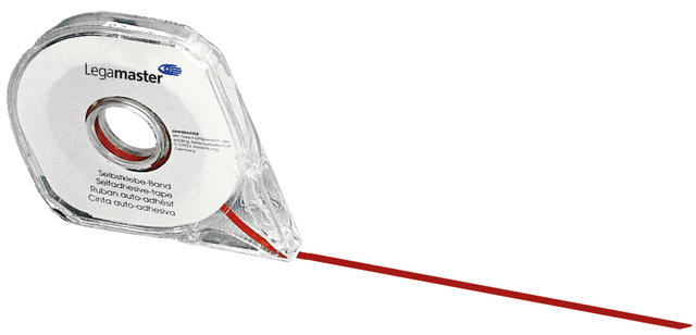 Planbord verdeeltape Legamaster 2,5mmx16m rood afbeelding