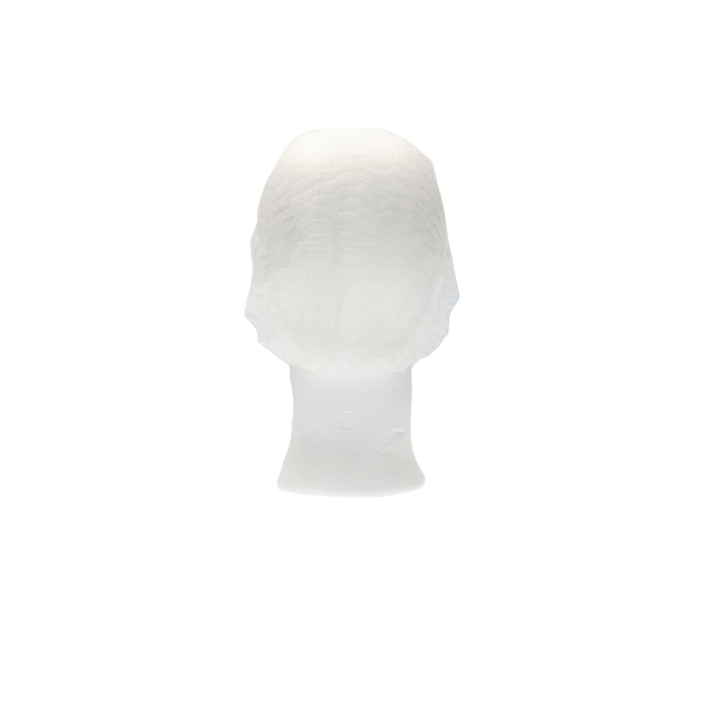 Haarnet CMT clip non-woven M 50cm PP wit — Foto 2 van 2