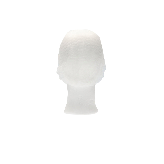 Haarnet CMT clip non-woven L 53cm PP wit — Foto 2 van 2