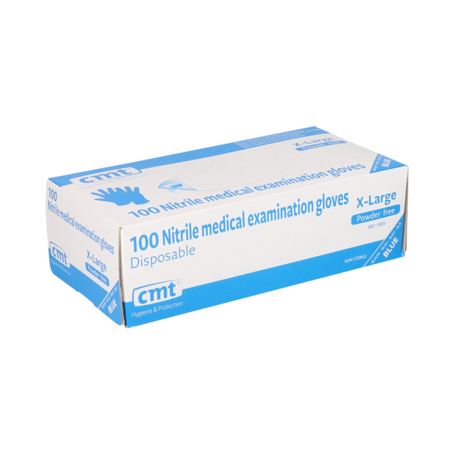 Handschoen CMT XL nitril blauw afbeelding