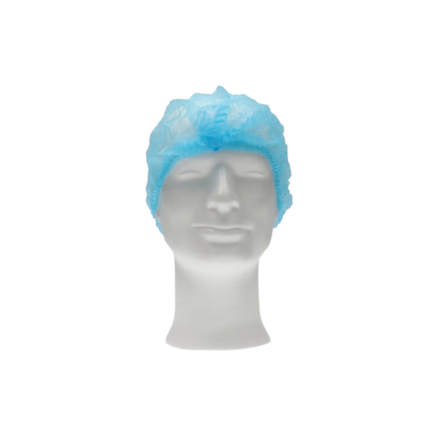 Haarnet CMT clip non-woven L 53cm PP blauw 100 stuks afbeelding