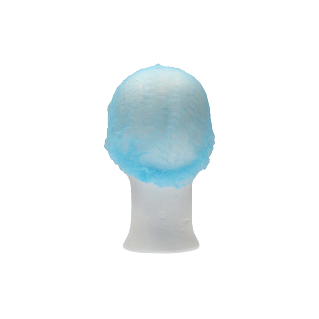Haarnet CMT clip non-woven L 53cm PP blauw 100 stuks — Foto 2 van 2