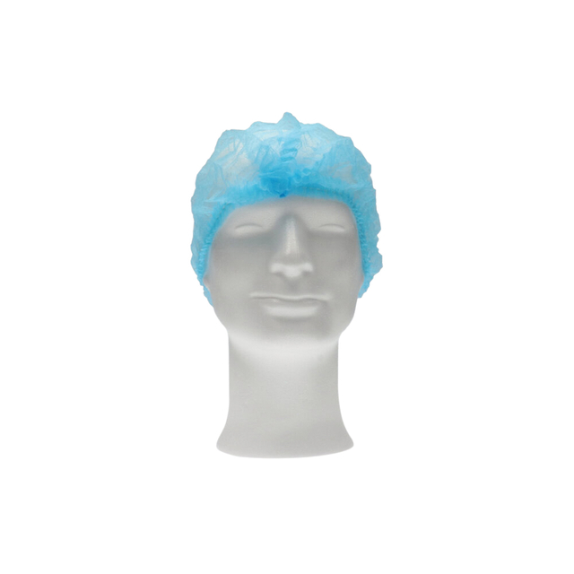 Haarnet CMT clip non-woven M 50cm PP blauw afbeelding