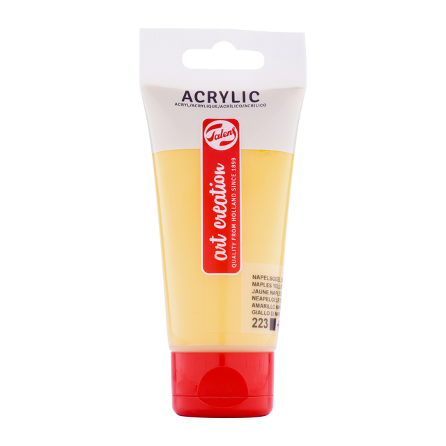 Acrylverf Talens Art Creation 223 napelsgeel donker tube à 75ml afbeelding