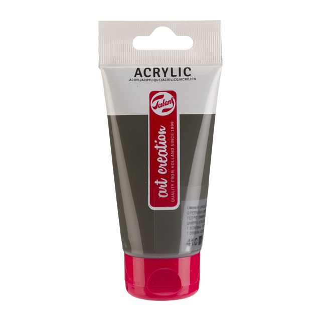 Acrylverf Talens Art Creation 410 omber groenachtig tube à 75ml afbeelding