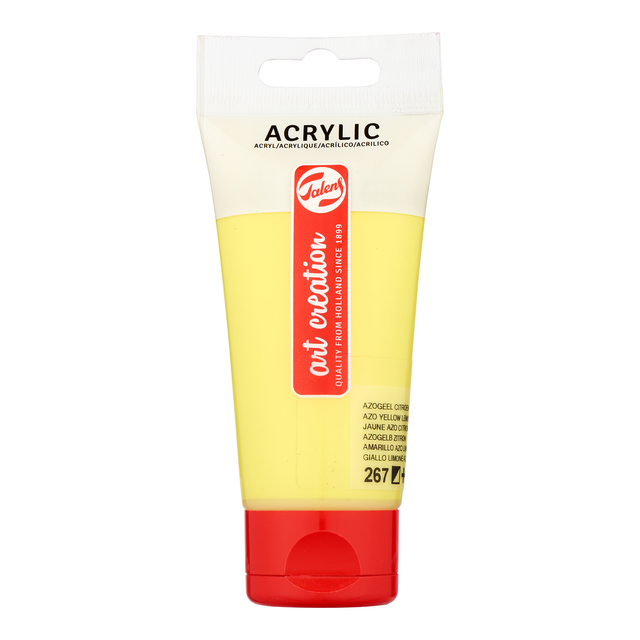 Acrylverf Talens Art Creation 267 azogeel citroen tube à 75ml afbeelding