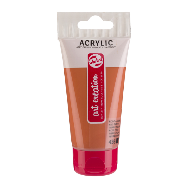 Acrylverf Talens Art Creation 436 rode aarde tube à 75ml afbeelding