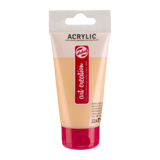 Acrylverf Talens Art Creation 224 napelsgeel rood tube à 75ml afbeelding
