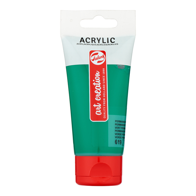 Acrylverf Talens Art Creation 619 permanentgroen donker tube à 75ml afbeelding