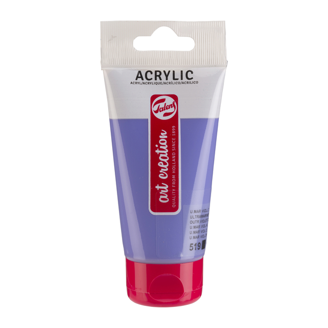 Acrylverf Talens Art Creation 519 ultramarijnviolet licht tube à 75ml afbeelding