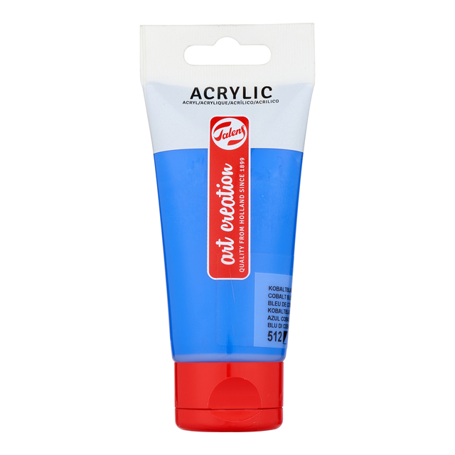 Acrylverf Talens Art Creation 512 kobaltblauw (ultramarijn) tube à 75ml afbeelding