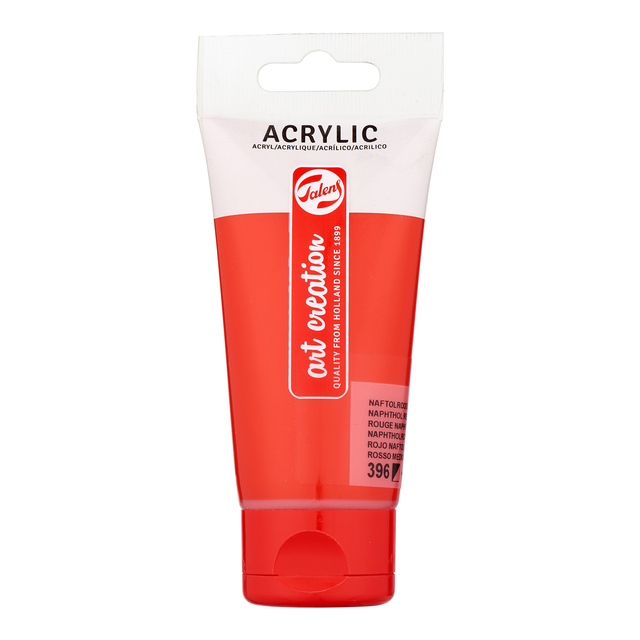 Acrylverf Talens Art Creation 396 naftolrood middel tube à 75ml afbeelding