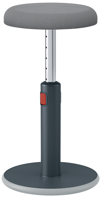 Actieve zit-sta kruk Leitz Ergo Cosy grijs — Foto 2 van 2