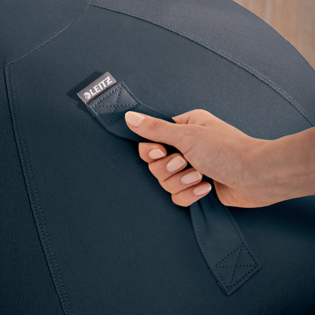 Actieve zitbal Leitz Ergo Cosy 65cm donkergrijs — Foto 2 van 2
