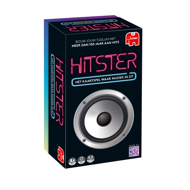 Kaartspel Hitster 16+ waar muziek in zit afbeelding