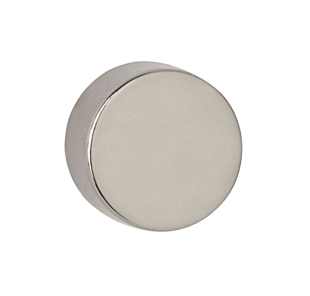 Magneet MAUL Neodymium rond 15x10mm 8kg 4 stuks afbeelding