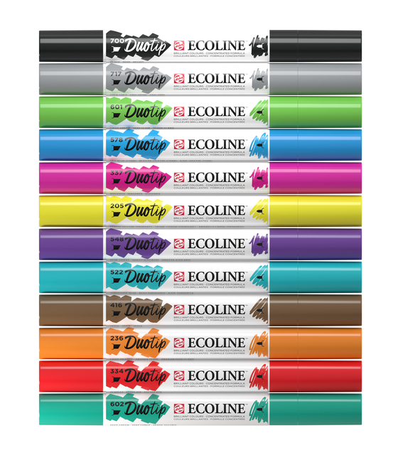 Duotip Talens Ecoline set à 12 stuks basis afbeelding