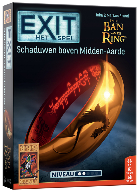 999 games Spel EXIT -Schaduwen boven Midden-Aarde Breinbreker