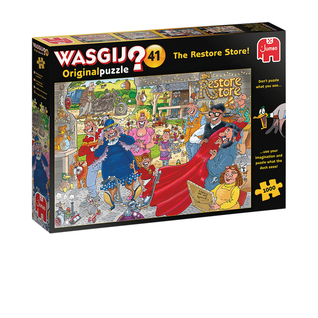 Jumbo Puzzel Wasgij Original 41 Motormake-Over 1000 stukjes