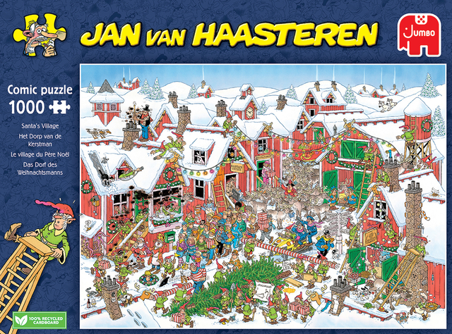 Puzzel Jan van Haasteren Santa's Village 1000 stukjes — Foto 2 van 2