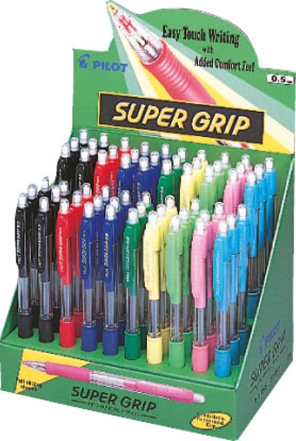 Vulpotlood PILOT Supergrip HB 0.5mm assorti afbeelding