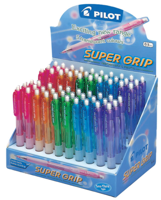 Pilot Vulpotlood Supergrip HB 0.5 neon assorti