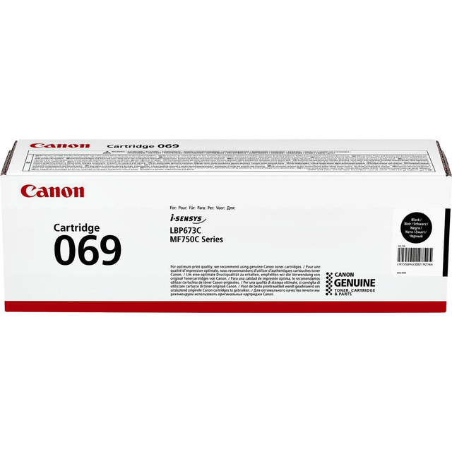 Tonercartridge Canon 069 zwart afbeelding