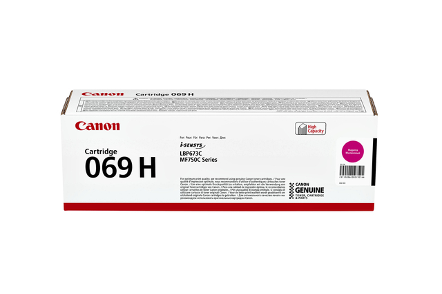 Tonercartridge Canon 069H rood afbeelding