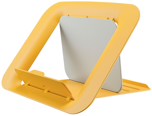 Laptopstandaard Leitz Ergo Cosy verstelbaar recyled geel afbeelding