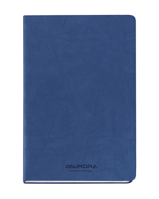 Notitieboek Aurora Capri A5 192blz lijn 80gr blauw afbeelding