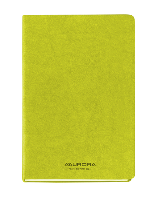 Notitieboek Aurora Capri A5 192blz lijn 80gr groen afbeelding