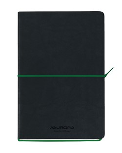 Notitieboek Aurora Tesoro A5 192blz lijn 80gr groen