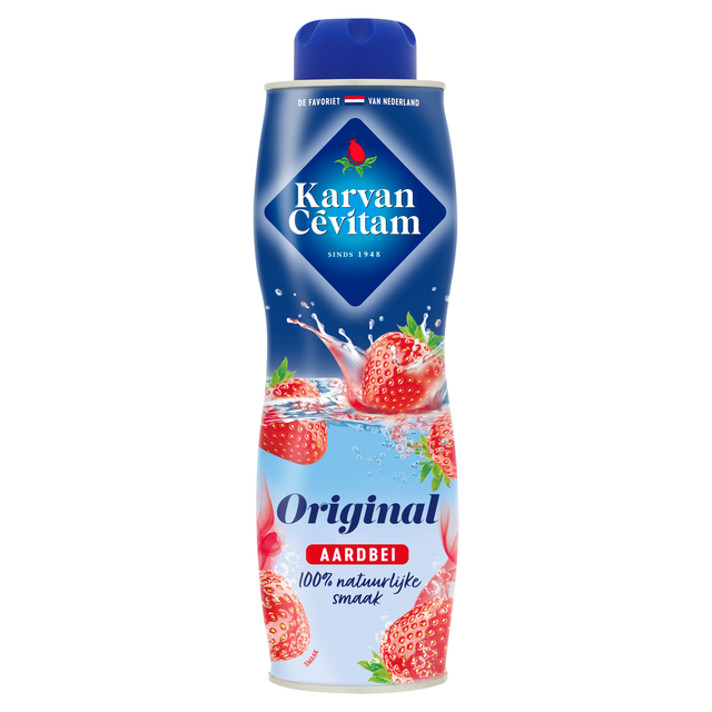 Siroop Karvan Cevitam aardbei 600ml afbeelding