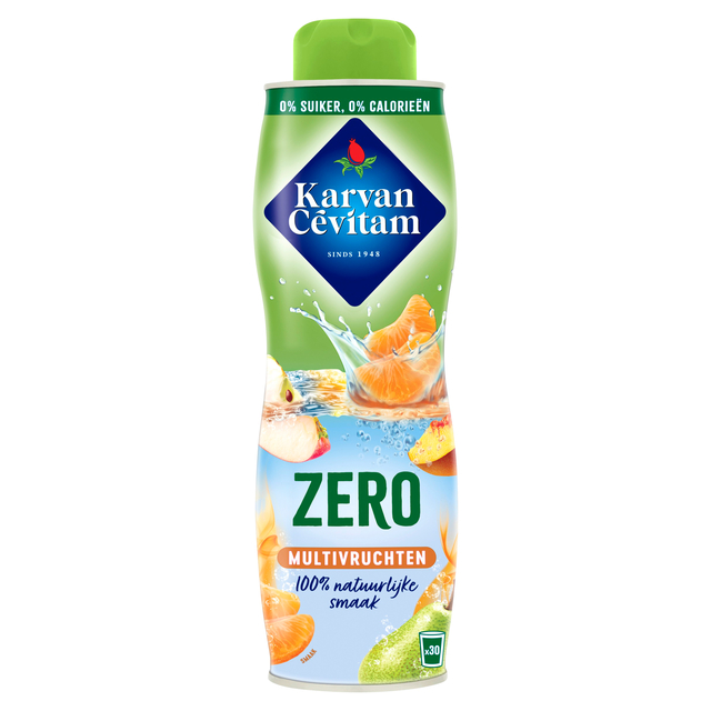 Siroop Karvan Cevitam multivruchten 0% suiker 600ml afbeelding