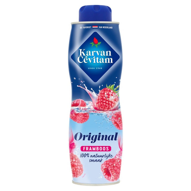 Siroop Karvan Cevitam framboos 600ml afbeelding