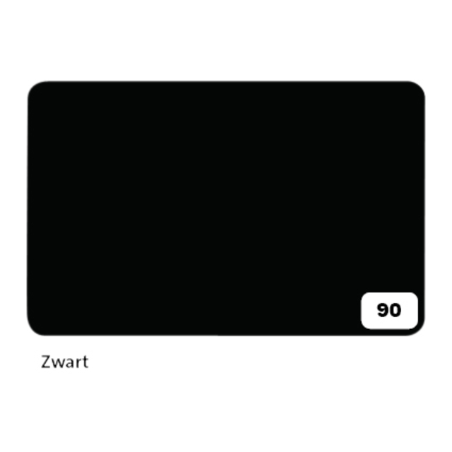 Fotokarton Folia 2-zijdig 50x70cm 300gr nr90 zwart afbeelding