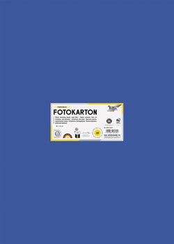Fotokarton Folia 2-zijdig 50x70cm 300gr nr35 koningsblauw