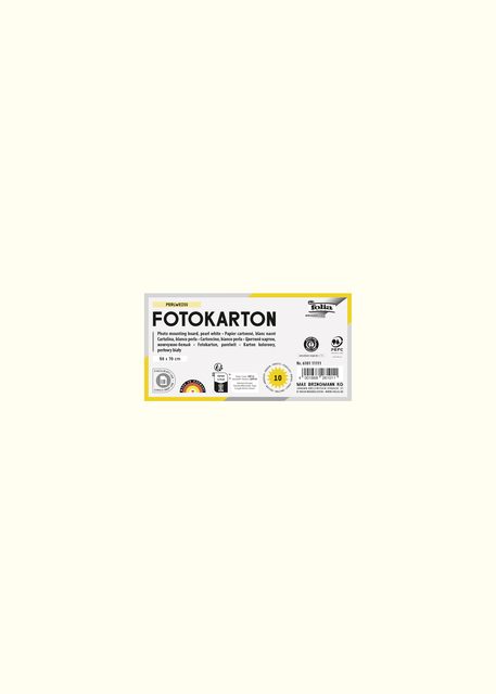 Fotokarton Folia 2-zijdig 50x70cm 300gr nr01 champagne