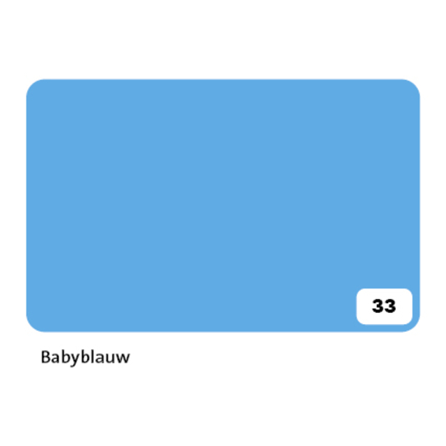 Fotokarton Folia 2-zijdig 50x70cm 300gr nr33 babyblauw afbeelding