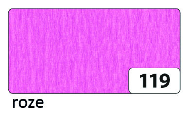 Crêpepapier Folia 250x50cm nr119 roze afbeelding