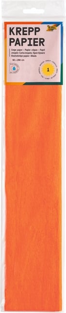 Crêpepapier Folia 250x50cm nr109 feloranje afbeelding