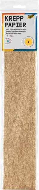 Crêpepapier Folia 250x50cm nr9125 goud afbeelding
