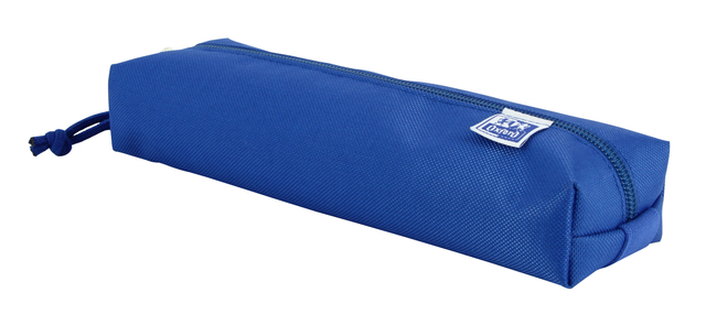 Pennenetui Oxford rechthoek blauw afbeelding