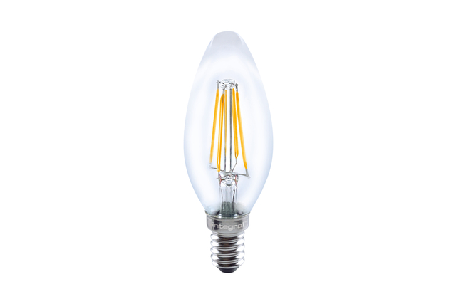 Ledlamp Integral E14 2700K warm wit 4W 470lumen afbeelding
