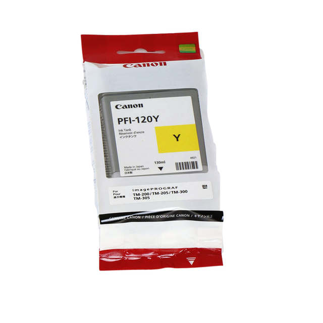 Inktcartridge Canon PFI-120 geel afbeelding